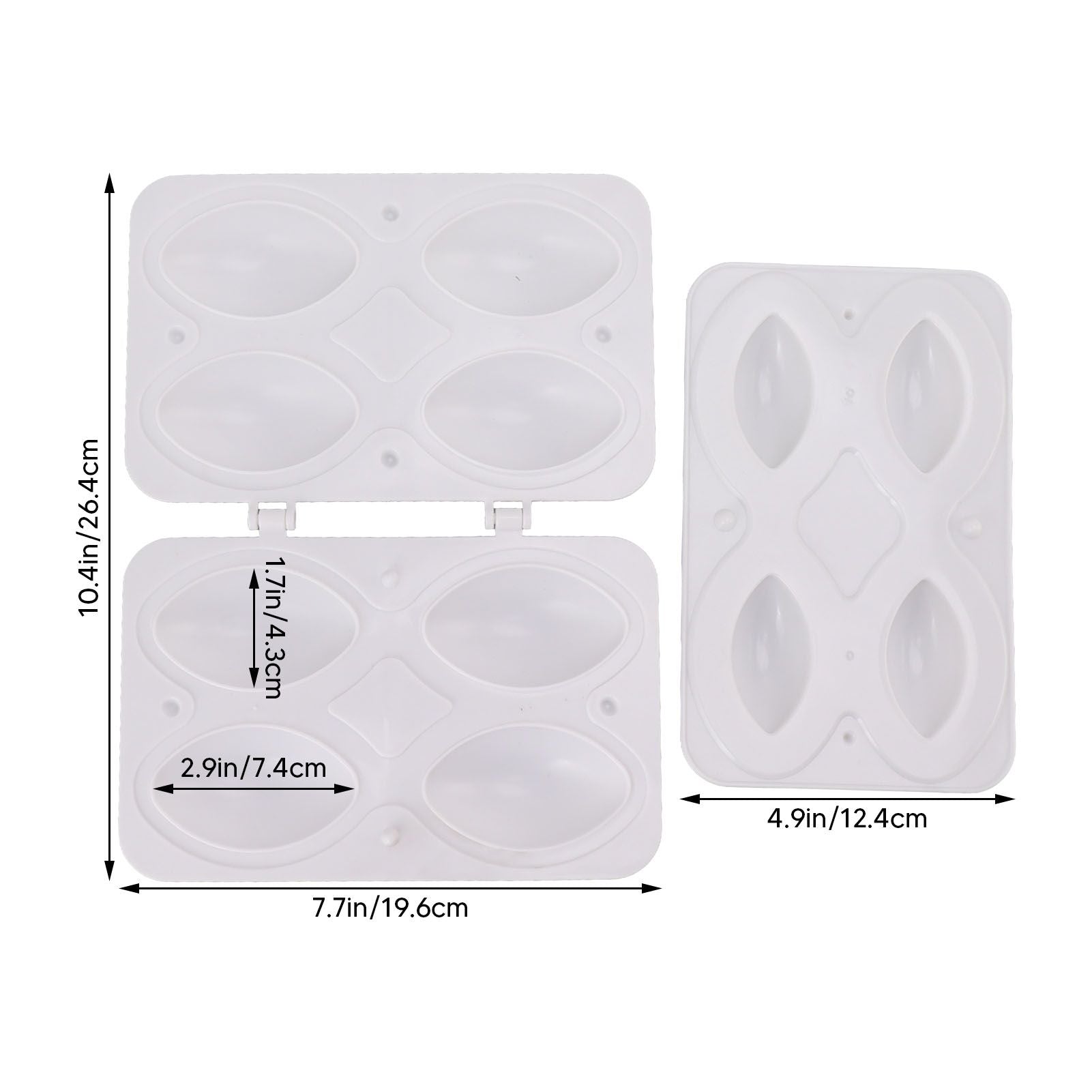 Meatball Making Mold ABS Meatloaf Maker Press Tool Dishwasher Safe Meatball Maker for Kitchen DIY Four Grids V1294-YM0521-3118230002711