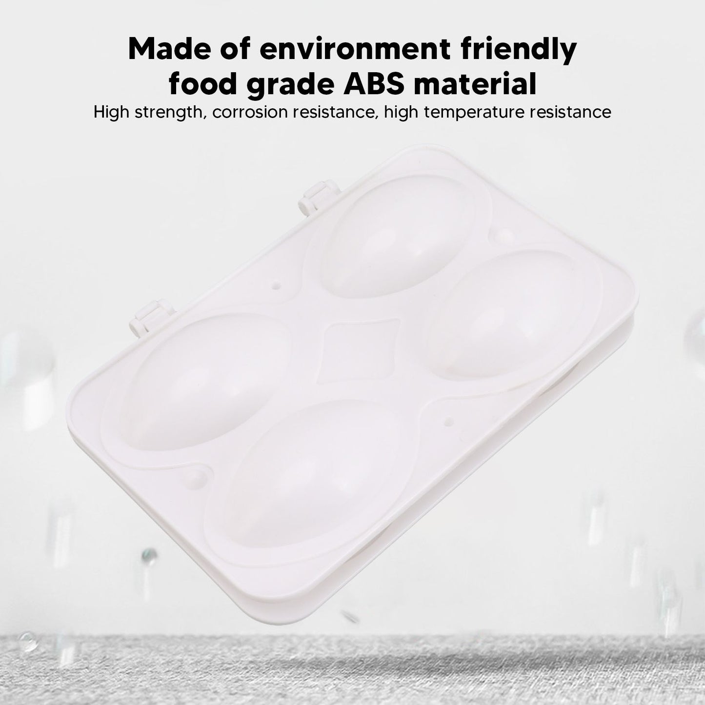 Meatball Making Mold ABS Meatloaf Maker Press Tool Dishwasher Safe Meatball Maker for Kitchen DIY Four Grids V1294-YM0521-3118230002711
