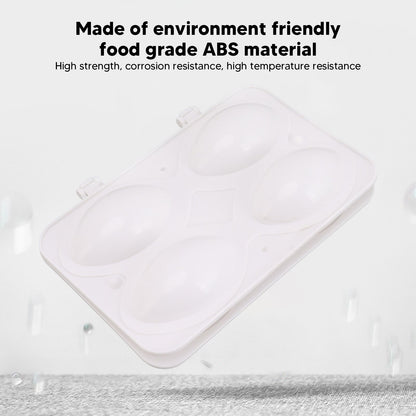 Meatball Making Mold ABS Meatloaf Maker Press Tool Dishwasher Safe Meatball Maker for Kitchen DIY Four Grids V1294-YM0521-3118230002711