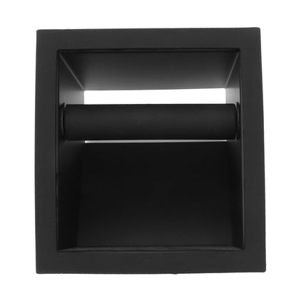 Coffee Knock Box Embedded Bottomless Coffee Knocking Slag Bucket Cafe Bar Powder Grounds Box Black V1294-YM0521-3118230004411