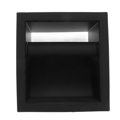 Coffee Knock Box Embedded Bottomless Coffee Knocking Slag Bucket Cafe Bar Powder Grounds Box Black V1294-YM0521-3118230004411