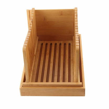 Bamboo Foldable Bread Slicing Guide Toast Loaf Cutting Guide Slicing Maker Kitchen DIY Baking Pastry Tools V1294-YM0521-3118230006411