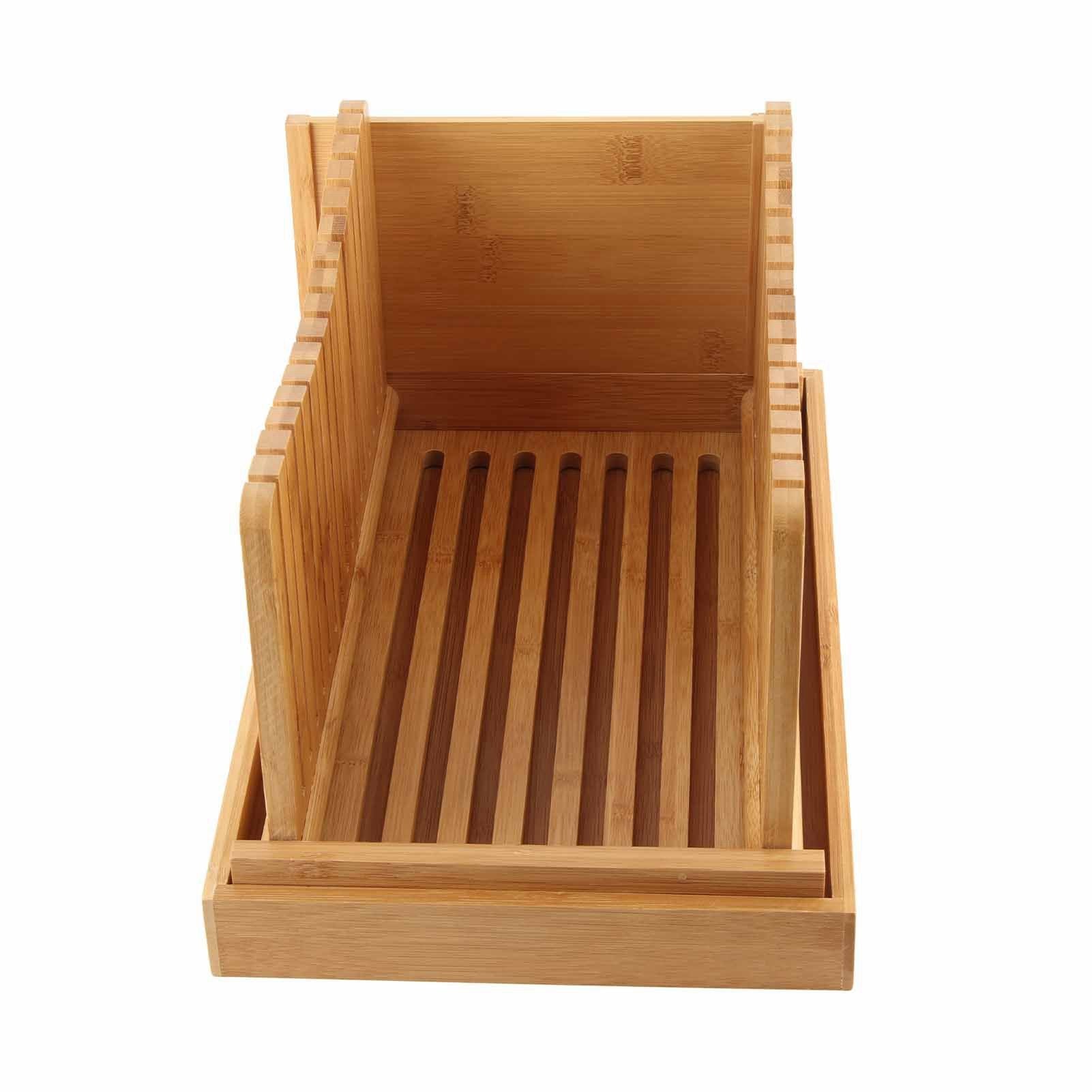 Bamboo Foldable Bread Slicing Guide Toast Loaf Cutting Guide Slicing Maker Kitchen DIY Baking Pastry Tools V1294-YM0521-3118230006411