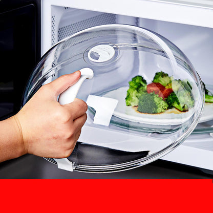 Microwave Oven Splatter Cover High Temperature Resistant Plastic Splash Guard Lid for Kitchen Upgrade Type V1294-YM0521-3118230011111