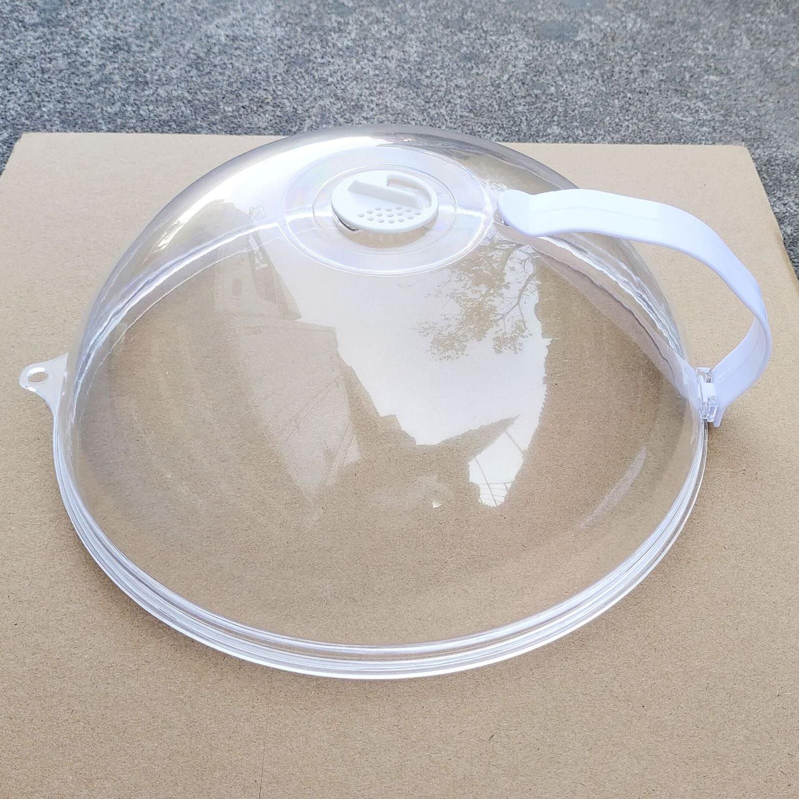 Microwave Oven Splatter Cover High Temperature Resistant Plastic Splash Guard Lid for Kitchen Upgrade Type V1294-YM0521-3118230011111