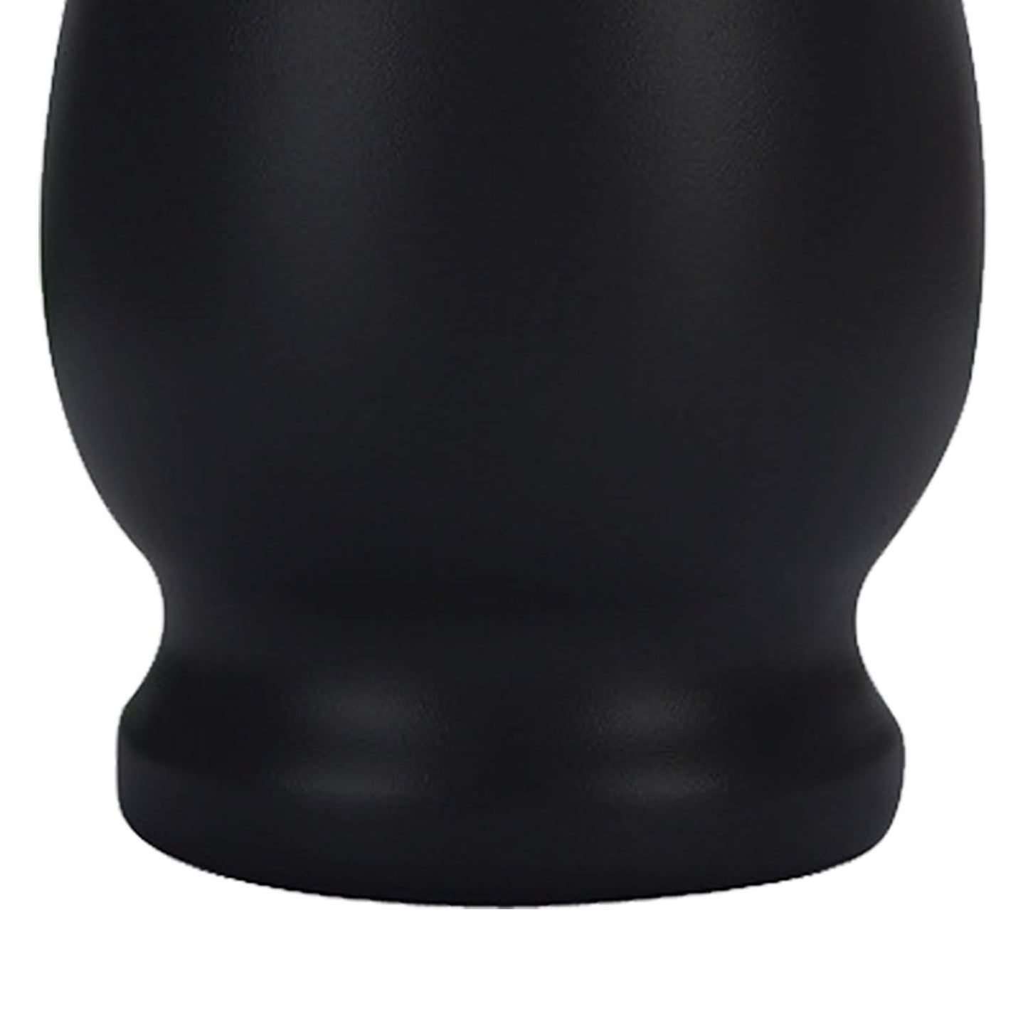 8oz 304 Stainless Steel Gourd Cup Double Layers Vacuum Insulation Cup with Straw Brush Black V1294-YM0521-3118230012111