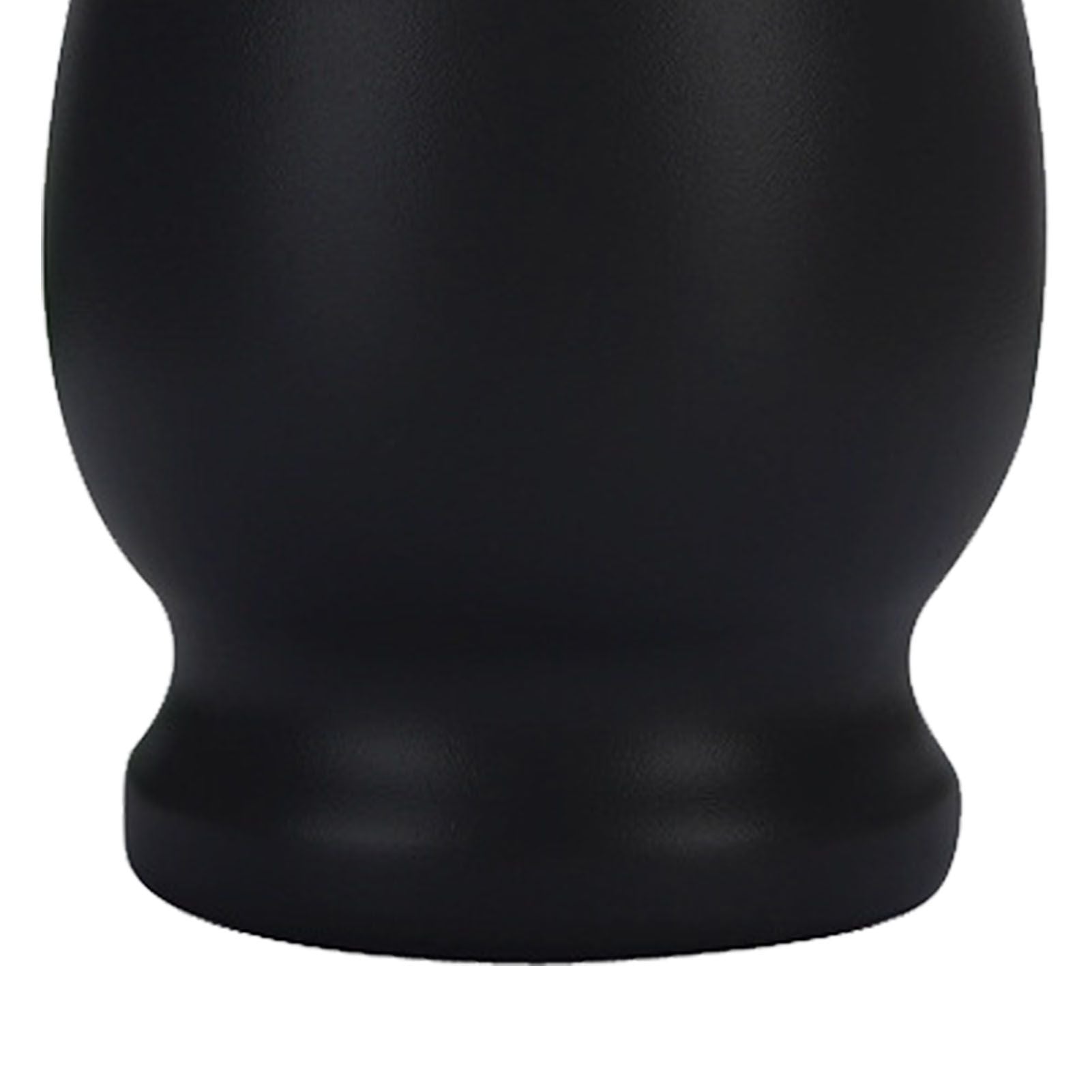 8oz 304 Stainless Steel Gourd Cup Double Layers Vacuum Insulation Cup with Straw Brush Black V1294-YM0521-3118230012111