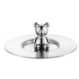 Cute Bear Cup Cover Stainless Steel Dustproof Rounded Edges Glossy Surface Artistic Cup Lid for Mug Glass Cup V1294-YM0521-3118230022711