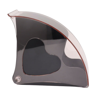 Coffee Filter Holder Storage Coffee Filter Paper Dispenser Rack with Dustproof Cover for Cafe Office Black V1294-YM0521-3118230025311