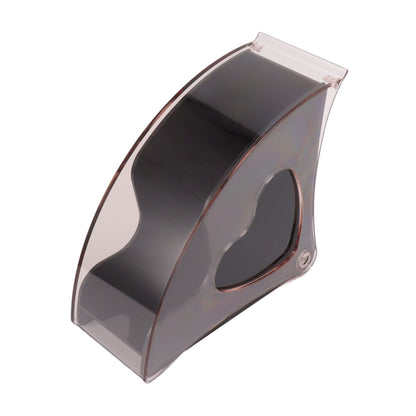 Coffee Filter Holder Storage Coffee Filter Paper Dispenser Rack with Dustproof Cover for Cafe Office Black V1294-YM0521-3118230025311