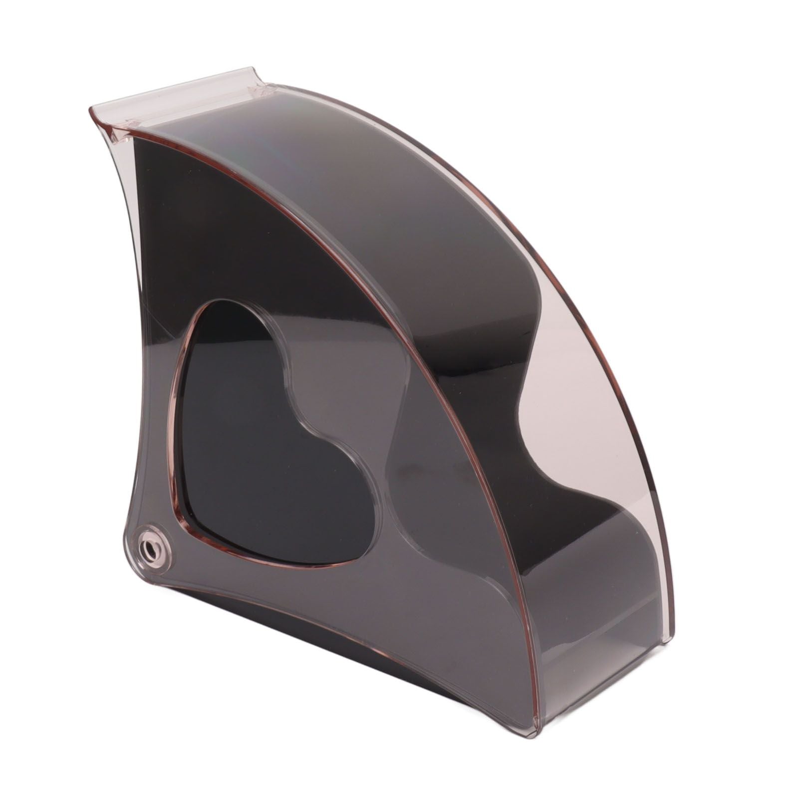 Coffee Filter Holder Storage Coffee Filter Paper Dispenser Rack with Dustproof Cover for Cafe Office Black V1294-YM0521-3118230025311
