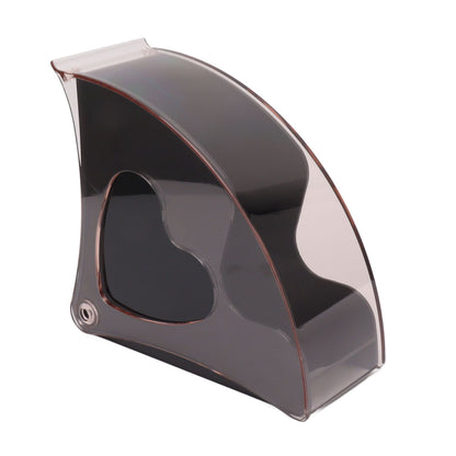 Coffee Filter Holder Storage Coffee Filter Paper Dispenser Rack with Dustproof Cover for Cafe Office Black V1294-YM0521-3118230025311
