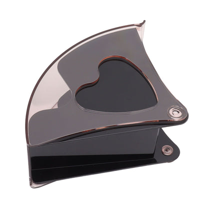 Coffee Filter Holder Storage Coffee Filter Paper Dispenser Rack with Dustproof Cover for Cafe Office Black V1294-YM0521-3118230025311