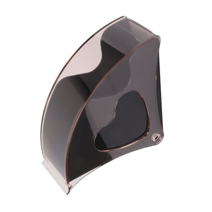 Coffee Filter Holder Storage Coffee Filter Paper Dispenser Rack with Dustproof Cover for Cafe Office Black V1294-YM0521-3118230025311