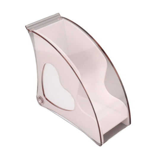 Coffee Filter Holder Storage Coffee Filter Paper Dispenser Rack with Dustproof Cover for Cafe Office White V1294-YM0521-3118230025312