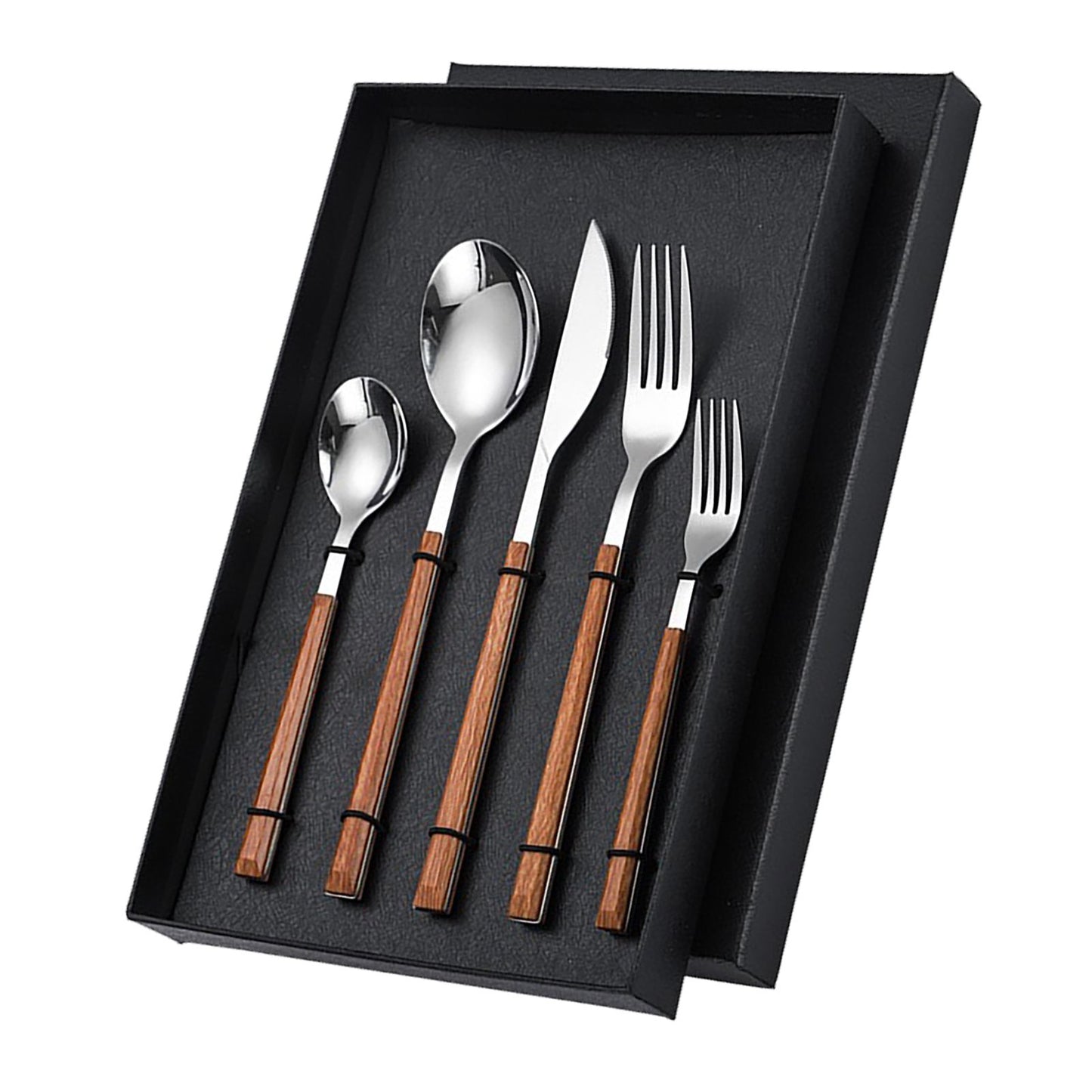 Tableware Cutlery Set Stainless Steel Dinner Knives Forks Spoons Eating Utensils High Hardness Flatware Set V1294-YM0521-3118230029611