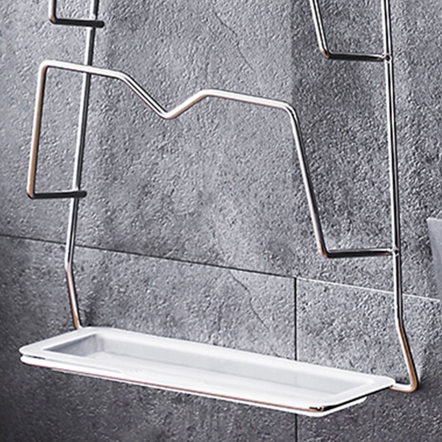 Wall Mounted Pot Lid Rack 3 Layers Multifunction Stainless Steel Lid Holder Chopping Board Storage Rack for V1294-YM0521-3118230031611
