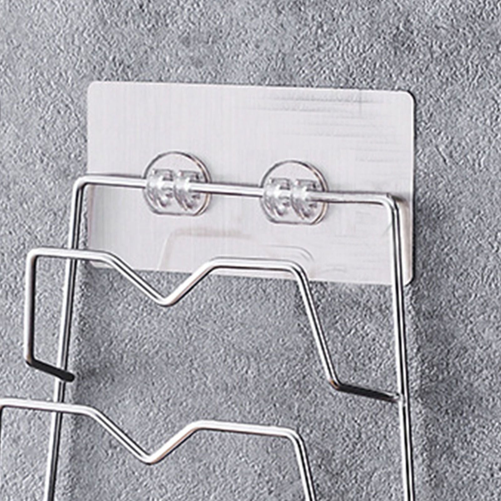 Wall Mounted Pot Lid Rack 3 Layers Multifunction Stainless Steel Lid Holder Chopping Board Storage Rack for V1294-YM0521-3118230031611