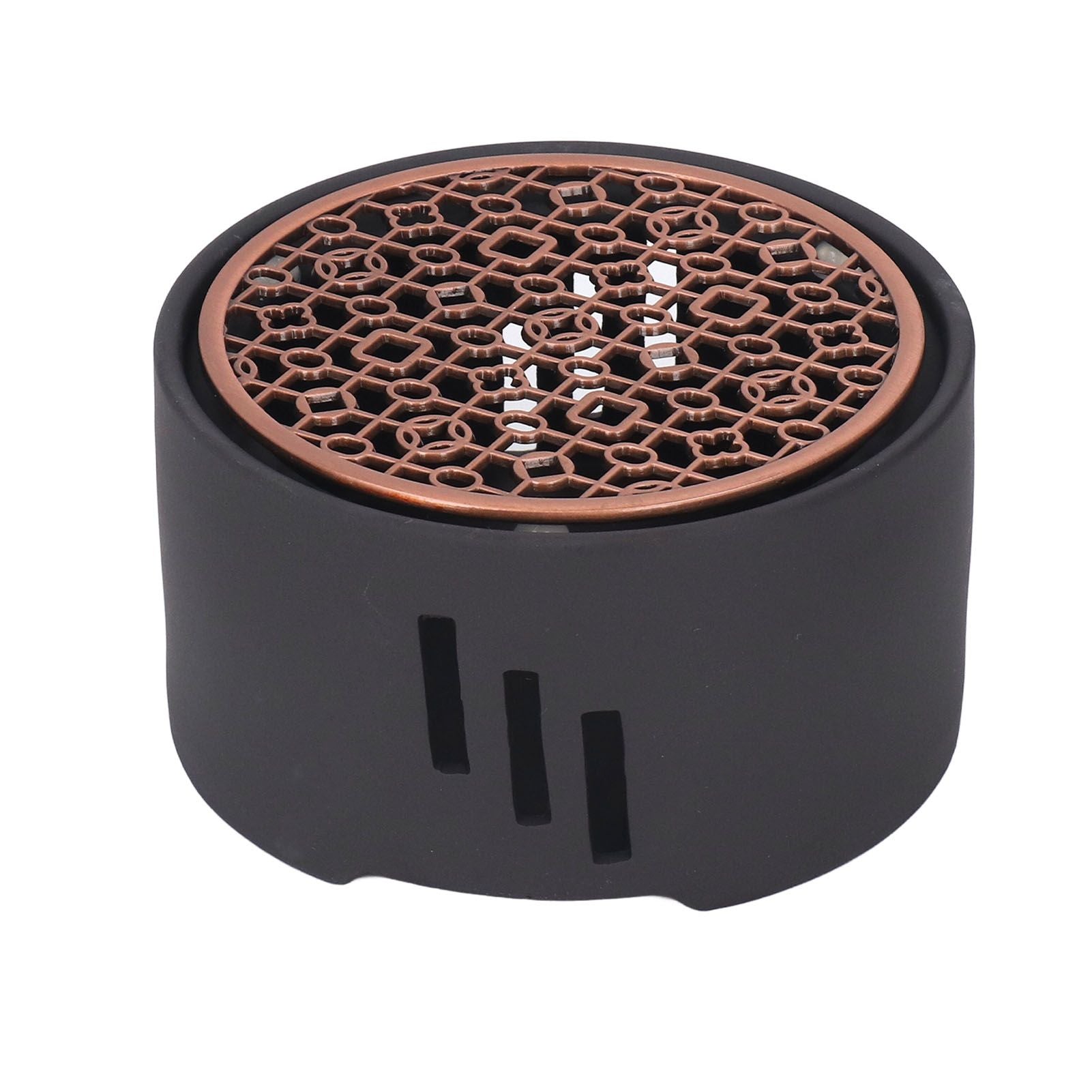 Teapot Warmer Kit with Bronze Color Mat Functional Convenient Tea Coffee Warm Tool for Coffee Beverages V1294-YM0521-3118230033311