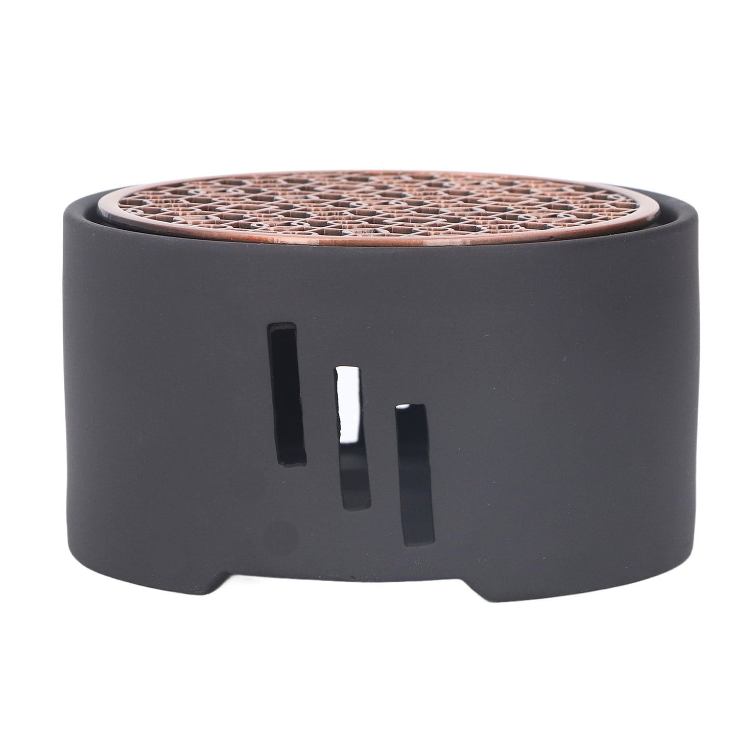 Teapot Warmer Kit with Bronze Color Mat Functional Convenient Tea Coffee Warm Tool for Coffee Beverages V1294-YM0521-3118230033311