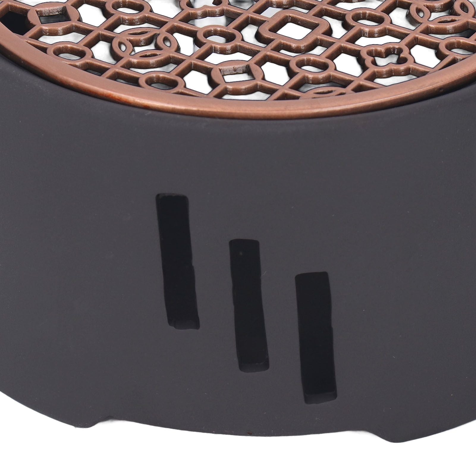 Teapot Warmer Kit with Bronze Color Mat Functional Convenient Tea Coffee Warm Tool for Coffee Beverages V1294-YM0521-3118230033311