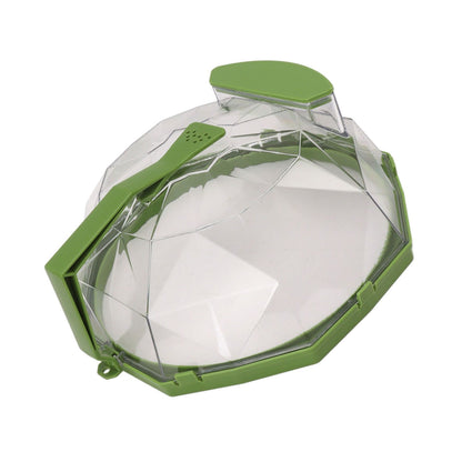 Microwave Splash Heating Cover PC Food Splatter Guard with Extension Handle for Kitchen Cooking Grass Green V1294-YM0521-3118230036512