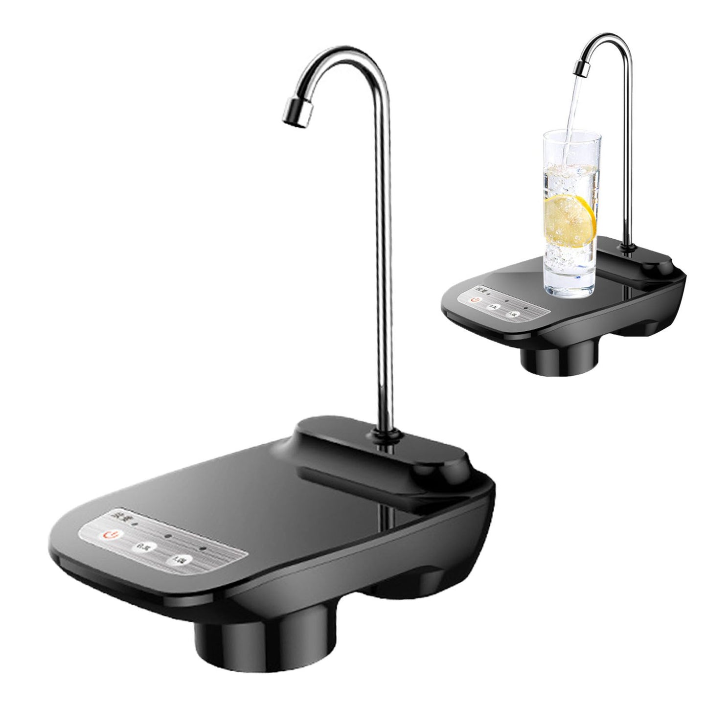 Electric Bottled Water Dispenser Home Multifunctional Electric Drinking Water Pump Black V1294-YM0521-3118230040011