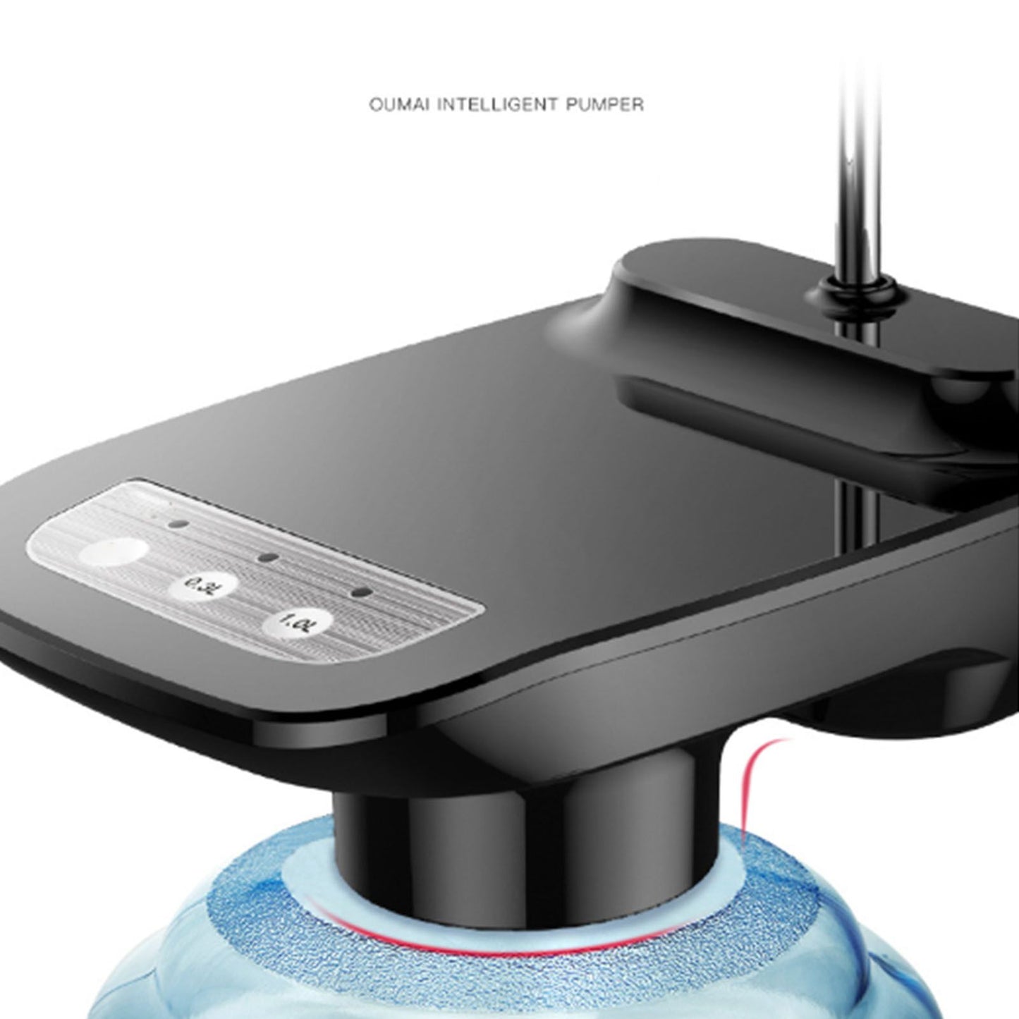 Electric Bottled Water Dispenser Home Multifunctional Electric Drinking Water Pump Black V1294-YM0521-3118230040011