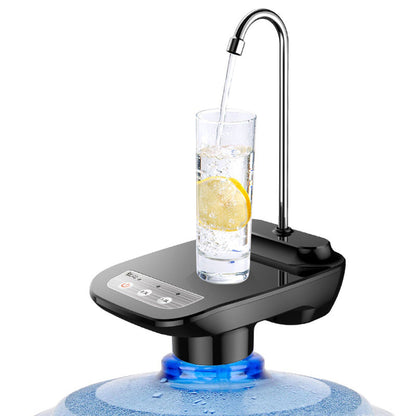 Electric Bottled Water Dispenser Home Multifunctional Electric Drinking Water Pump Black V1294-YM0521-3118230040011
