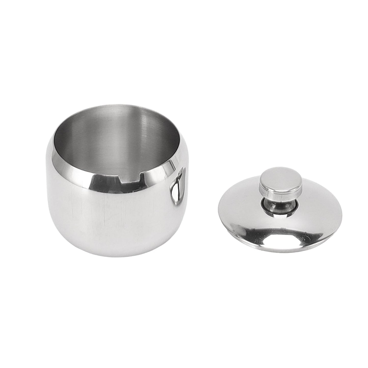 Condiment Jar with Lid 304 Stainless Steel Seasoning Container Pot for Spice Salt Sugar V1294-YM0521-3118230046311