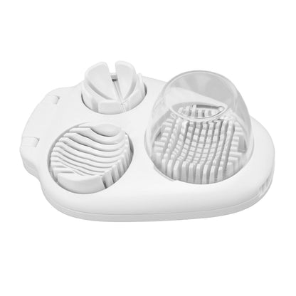 Egg Dicer 3 Slicing Modes Hard Boiled Egg Cutter Kitchen Cutter for Decoration Salad Sandwich V1294-YM0521-3118230046411