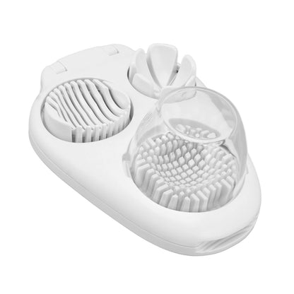 Egg Dicer 3 Slicing Modes Hard Boiled Egg Cutter Kitchen Cutter for Decoration Salad Sandwich V1294-YM0521-3118230046411