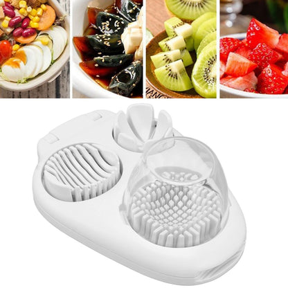 Egg Dicer 3 Slicing Modes Hard Boiled Egg Cutter Kitchen Cutter for Decoration Salad Sandwich V1294-YM0521-3118230046411