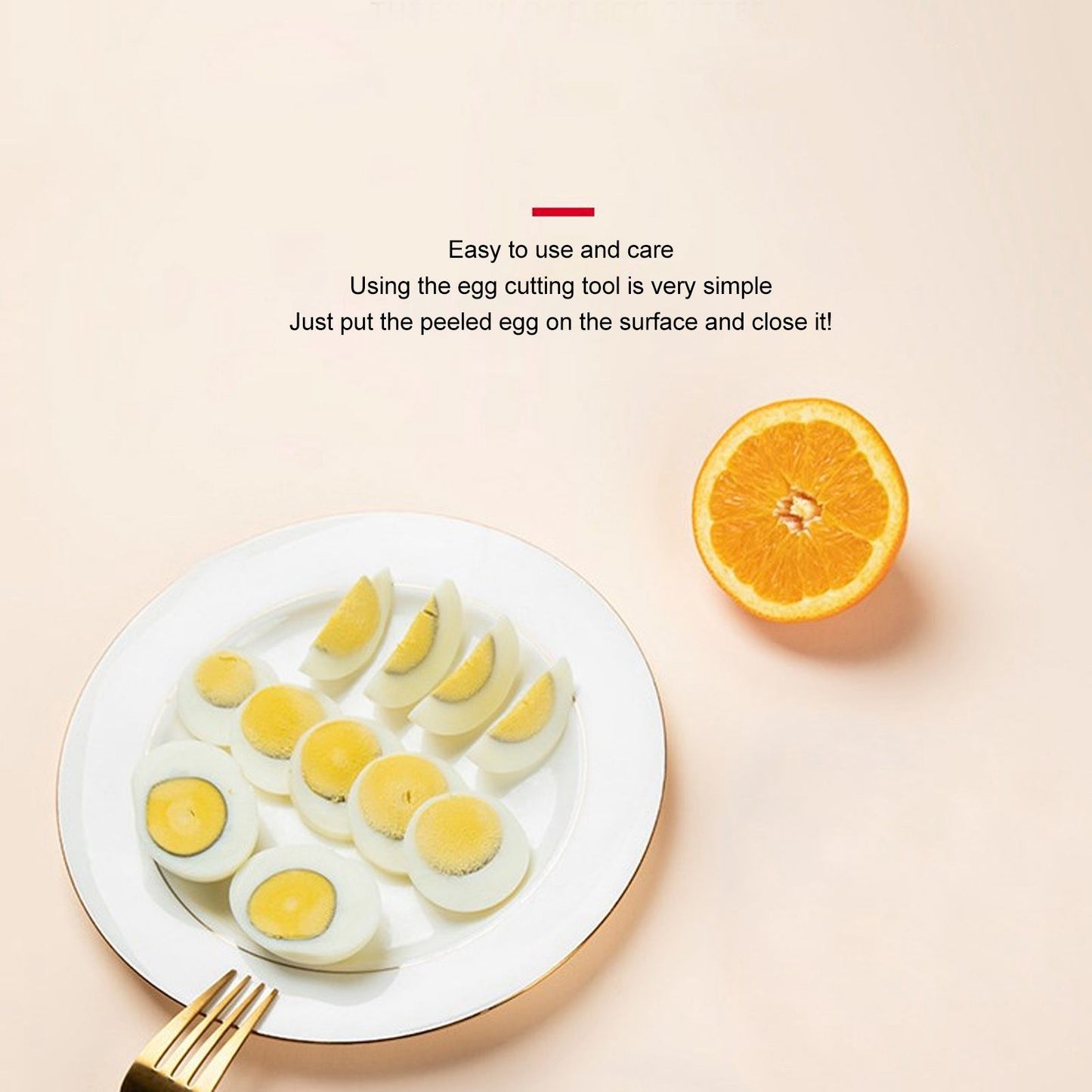 Egg Dicer 3 Slicing Modes Hard Boiled Egg Cutter Kitchen Cutter for Decoration Salad Sandwich V1294-YM0521-3118230046411