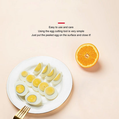 Egg Dicer 3 Slicing Modes Hard Boiled Egg Cutter Kitchen Cutter for Decoration Salad Sandwich V1294-YM0521-3118230046411