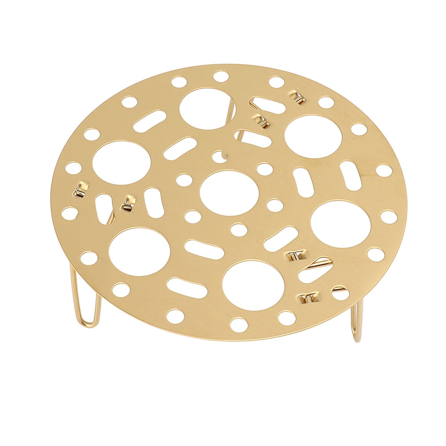 Steaming Rack Stainless Foldable Multi Function Steel Steaming Tray Dumplings Egg Steaming Tool for Home V1294-YM0521-3118230046612