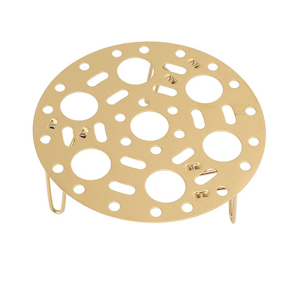 Steaming Rack Stainless Foldable Multi Function Steel Steaming Tray Dumplings Egg Steaming Tool for Home V1294-YM0521-3118230046612