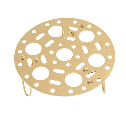 Steaming Rack Stainless Foldable Multi Function Steel Steaming Tray Dumplings Egg Steaming Tool for Home V1294-YM0521-3118230046612