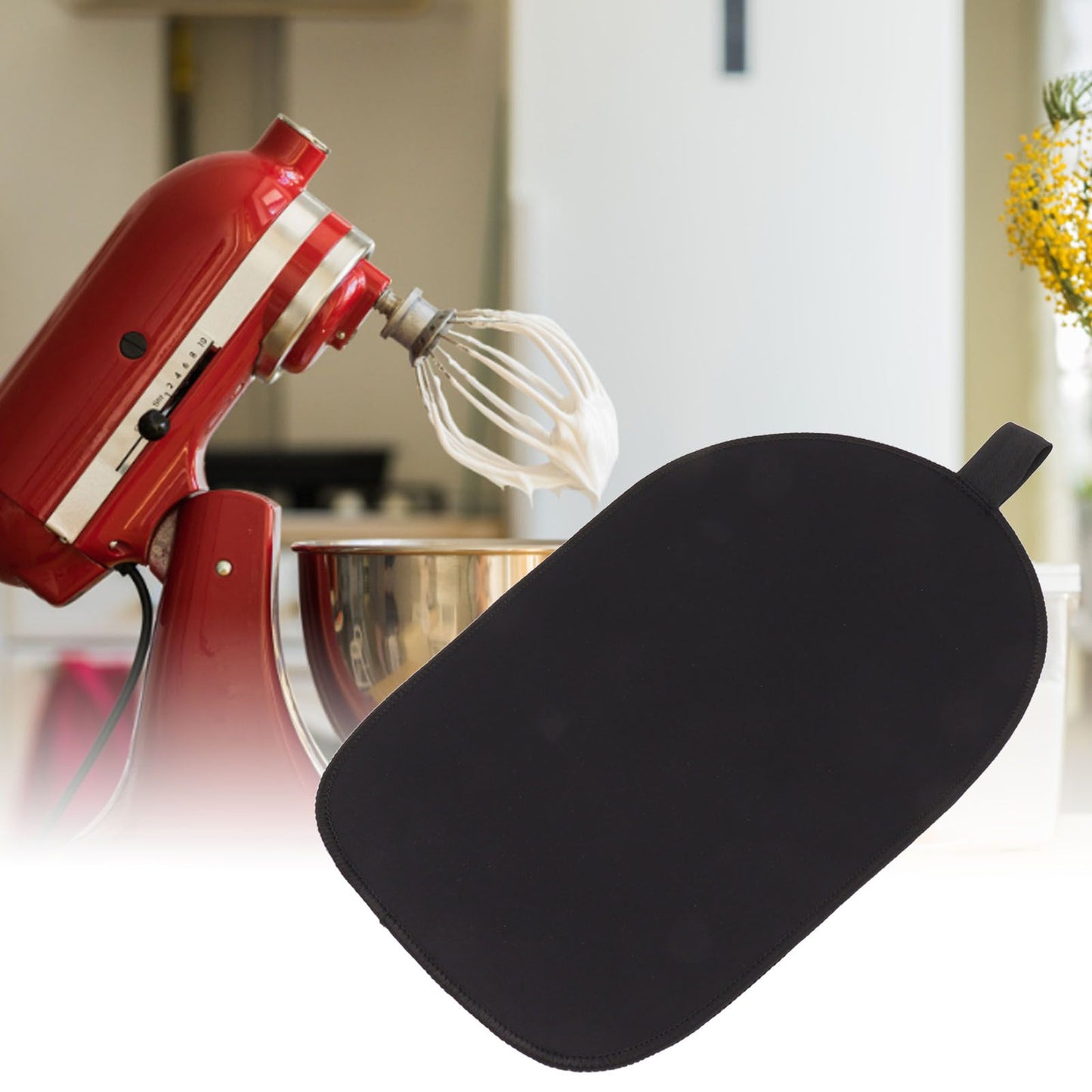 Stand Mixer Rubber Kitchen Mixer Slide Pad Mixer Slider Mat Accessory With 2 Wire Clip S V1294-YM0521-3118230049811