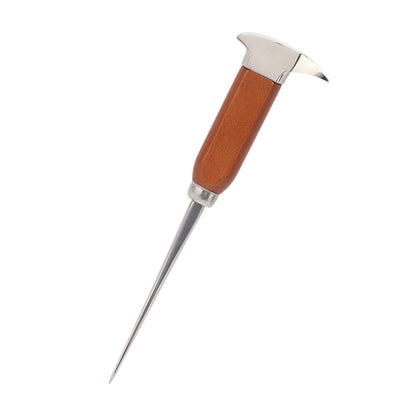 Ice Pick with Wood Handle Stainless Steel Ice Chipper Ice Crusher Tool for Bars Bartender V1294-YM0521-3118230054311