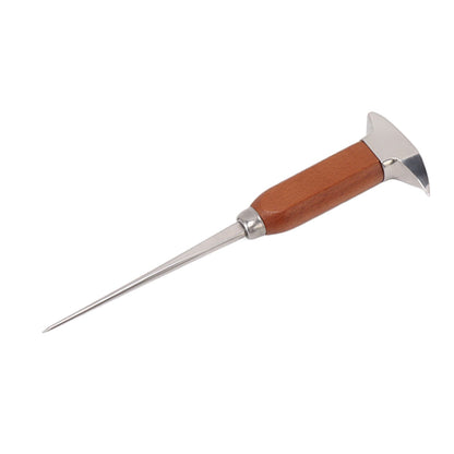 Ice Pick with Wood Handle Stainless Steel Ice Chipper Ice Crusher Tool for Bars Bartender V1294-YM0521-3118230054311