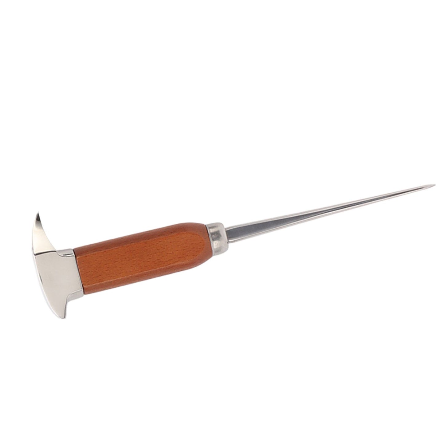 Ice Pick with Wood Handle Stainless Steel Ice Chipper Ice Crusher Tool for Bars Bartender V1294-YM0521-3118230054311