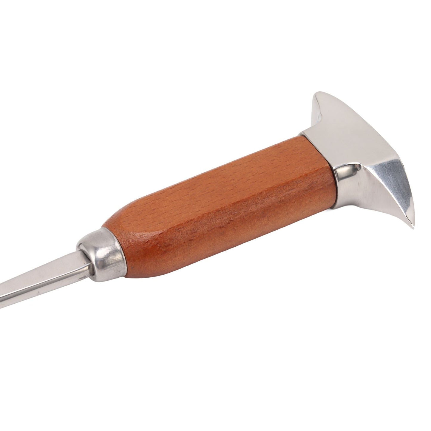 Ice Pick with Wood Handle Stainless Steel Ice Chipper Ice Crusher Tool for Bars Bartender V1294-YM0521-3118230054311
