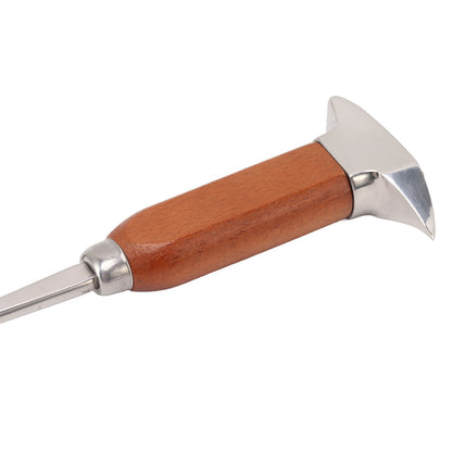 Ice Pick with Wood Handle Stainless Steel Ice Chipper Ice Crusher Tool for Bars Bartender V1294-YM0521-3118230054311