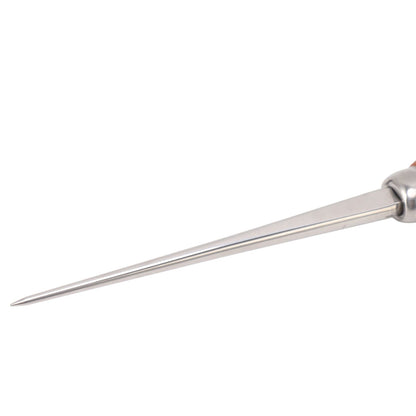 Ice Pick with Wood Handle Stainless Steel Ice Chipper Ice Crusher Tool for Bars Bartender V1294-YM0521-3118230054311