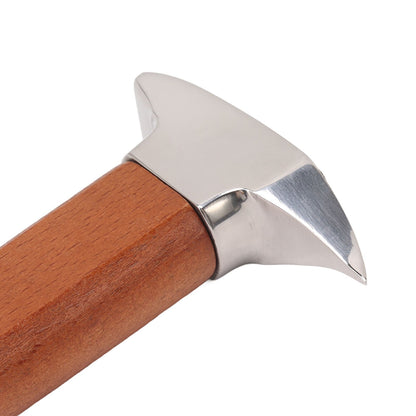 Ice Pick with Wood Handle Stainless Steel Ice Chipper Ice Crusher Tool for Bars Bartender V1294-YM0521-3118230054311