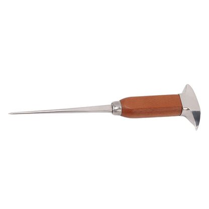 Ice Pick with Wood Handle Stainless Steel Ice Chipper Ice Crusher Tool for Bars Bartender V1294-YM0521-3118230054311