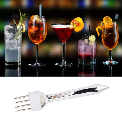 Ice Chipper Professional Manual Full Metal Food Grade Ice Crusher Stick for Kitchen Bar Restaurant Type A V1294-YM0521-3118230054611