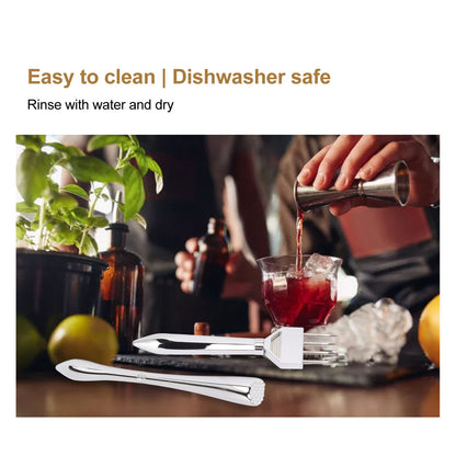 Ice Chipper Professional Manual Full Metal Food Grade Ice Crusher Stick for Kitchen Bar Restaurant Type A V1294-YM0521-3118230054611