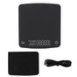 Tiny Coffee Scale Digital Drip Coffee Scale Rechargeable Automatic Timing Kitchen Food Scale 2kg/0.1g V1294-YM0521-3118230055111
